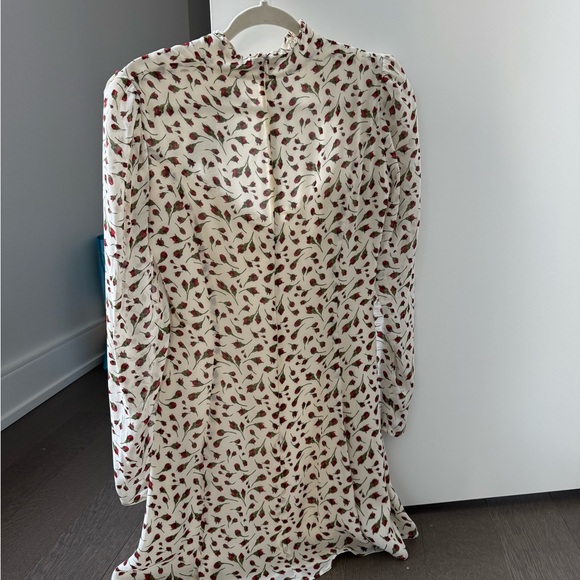 Reformation Long Sleeve Vivianne Mini Dress - Picture 4 of 7